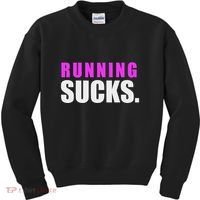 Running Sucks Kids Sweatshirt thumb 0