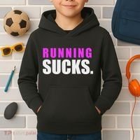 Running Sucks Kids Hoodie thumb 2