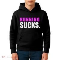 Running Sucks Kids Hoodie thumb 4