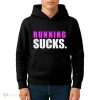 Running Sucks Kids Hoodie thumb 4
