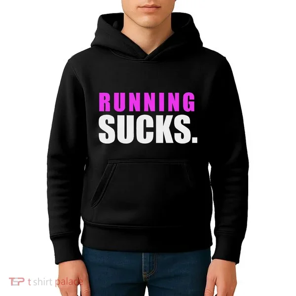 Running Sucks Kids Hoodie