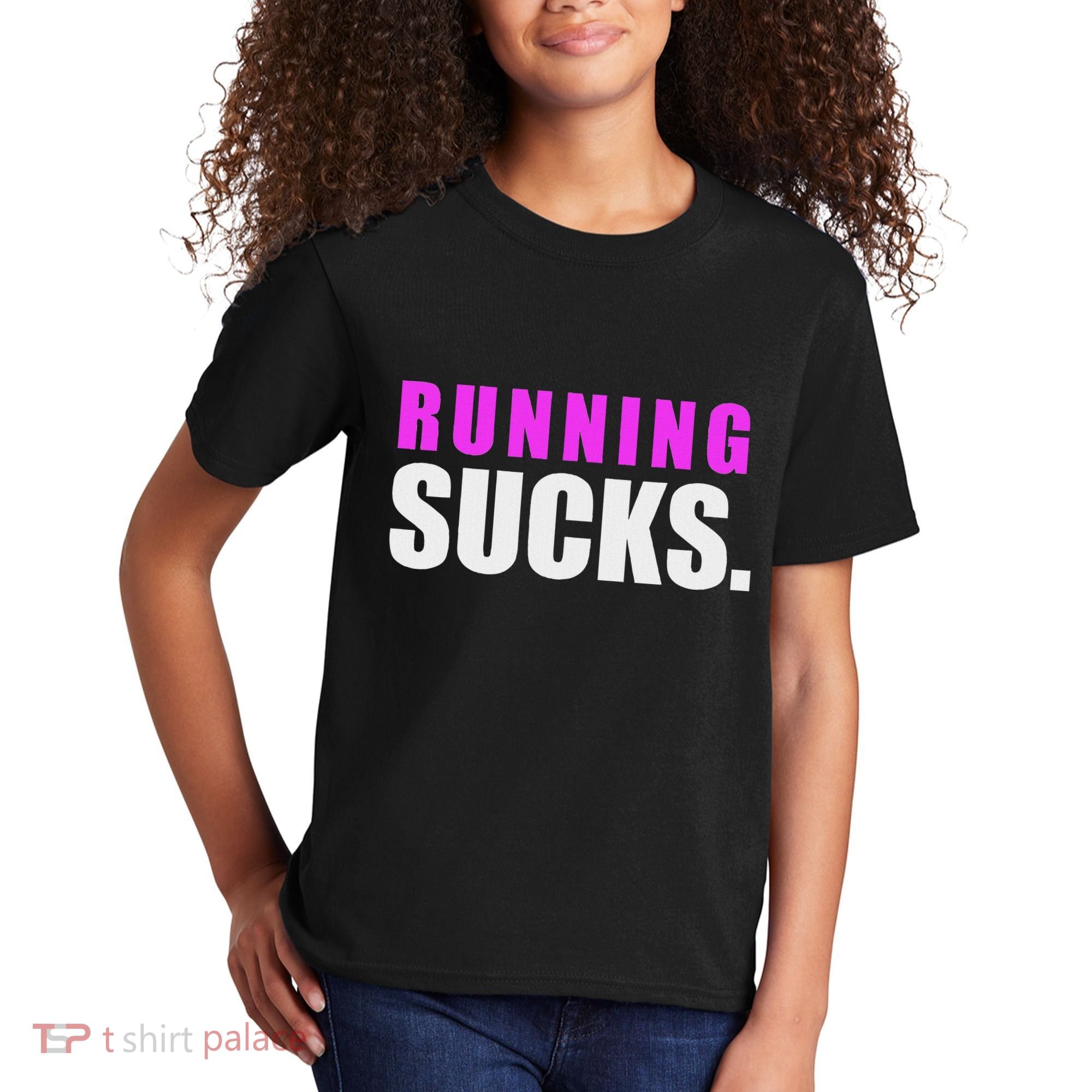 Running Sucks Kids T-Shirt