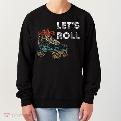 Roller Skates Running 70s 80s Roller Skating Inline Skater Women's Sweatshirt