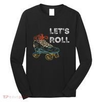 Roller Skates Running 70s 80s Roller Skating Inline Skater Long Sleeve Shirt thumb 0