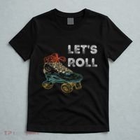 Roller Skates Running 70s 80s Roller Skating Inline Skater T-Shirt thumb 5