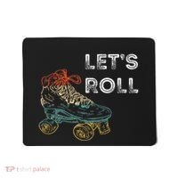 Roller Skates Running 70s 80s Roller Skating Inline Skater Mousepad thumb 0