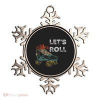 Roller Skates Running 70s 80s Roller Skating Inline Skater Ornament thumb 0