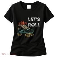 Roller Skates Running 70s 80s Roller Skating Inline Skater Women's T-Shirt thumb 0