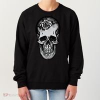 Rose Skull Women's Sweatshirt thumb 0