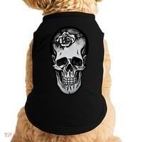 Rose Skull Doggie Tank thumb 0
