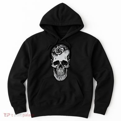 Rose Skull Hoodie