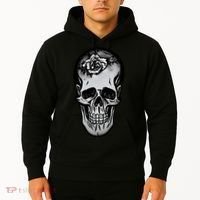 Rose Skull Hoodie thumb 2