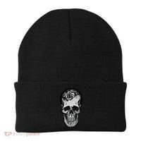 Rose Skull Beanie thumb 0