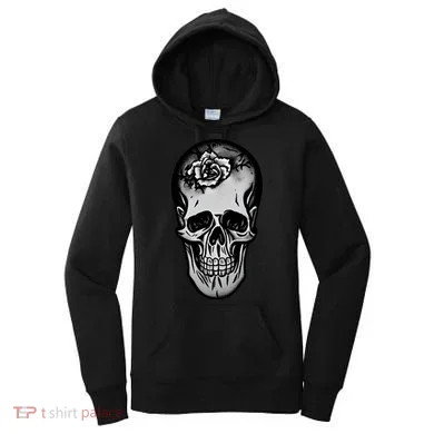 Rose Skull Women's Hoodie