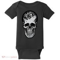 Rose Skull Baby Bodysuit thumb 0