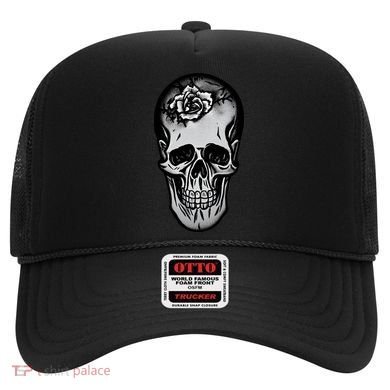 Rose Skull Hat
