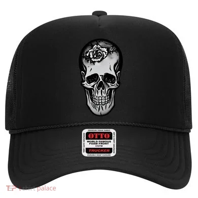 Rose Skull Hat