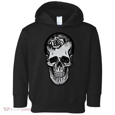 Rose Skull Toddler Hoodie