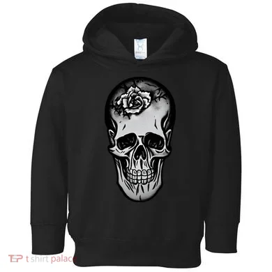 Rose Skull Toddler Hoodie