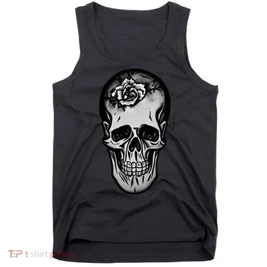 Rose Skull Tank Top