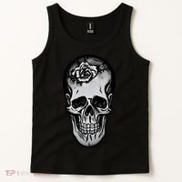 Rose Skull Tank Top thumb 2