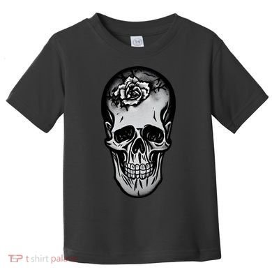 Rose Skull Toddler T-Shirt