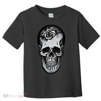 Rose Skull Toddler T-Shirt thumb 0