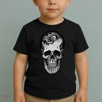 Rose Skull Toddler T-Shirt thumb 2