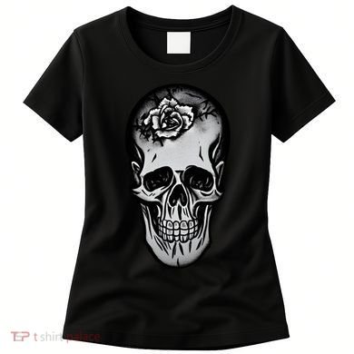 Rose Skull Women's T-Shirt