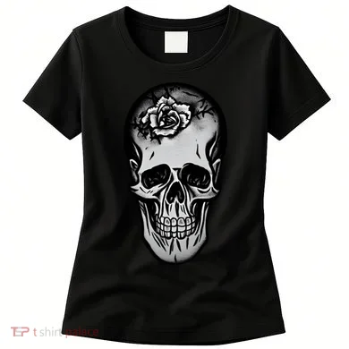 Rose Skull Women's T-Shirt