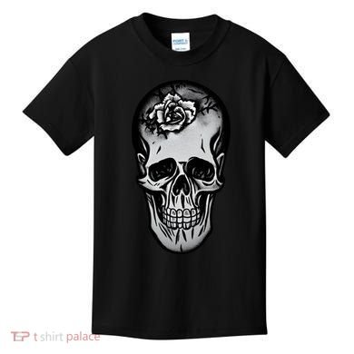 Rose Skull Kids T-Shirt