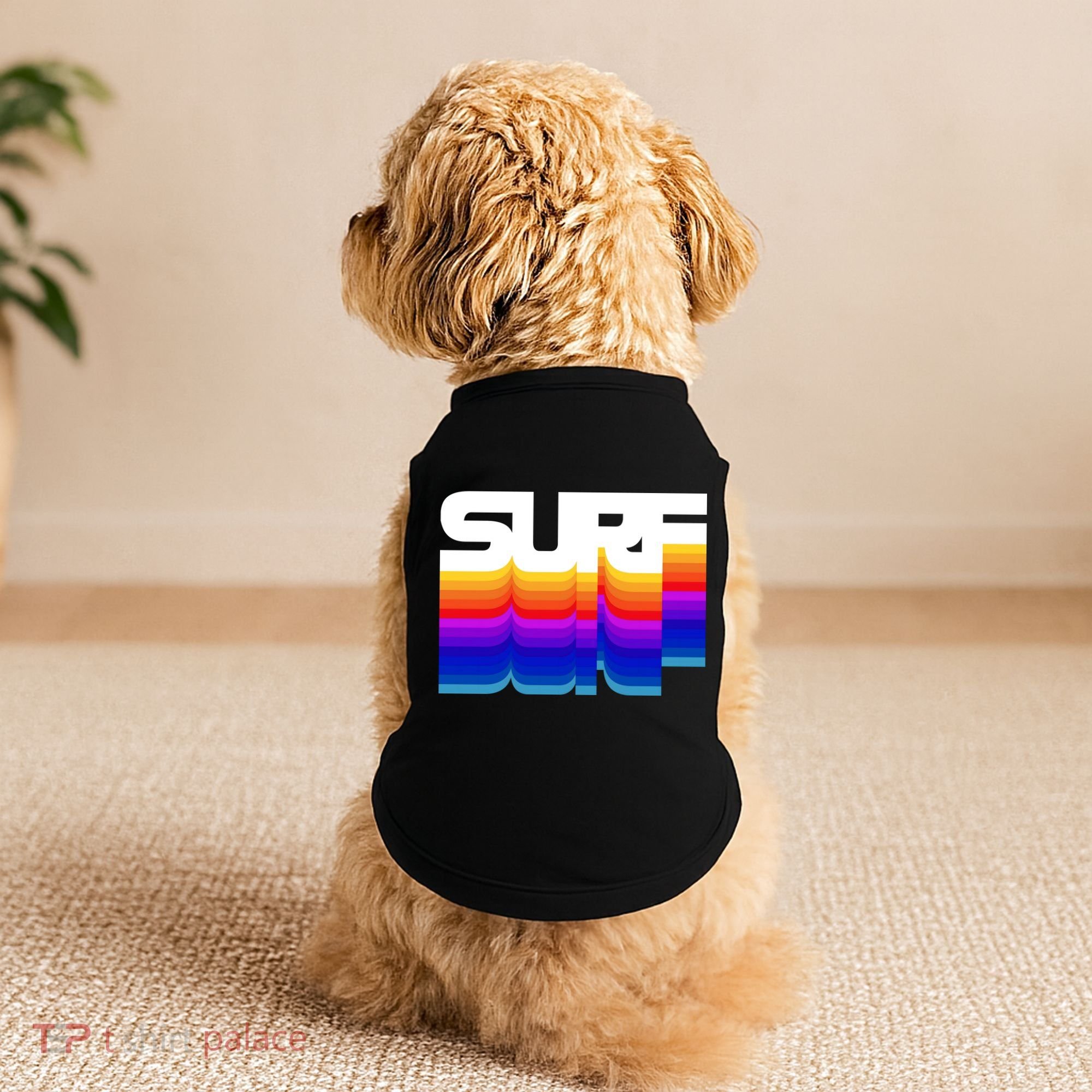 Retro Surf Doggie Tank