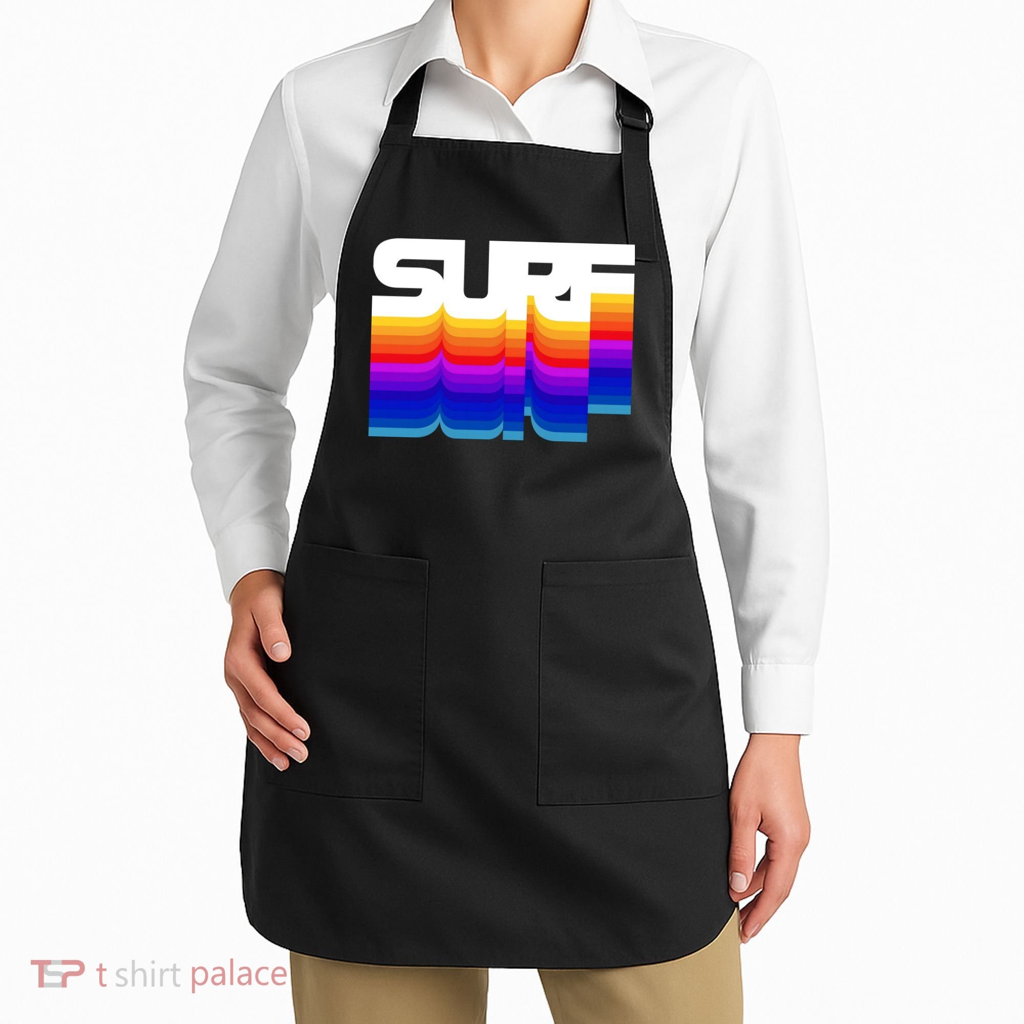 Retro Surf Apron