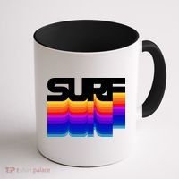 Retro Surf Coffee Mug thumb 1