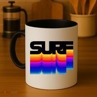 Retro Surf Coffee Mug thumb 4