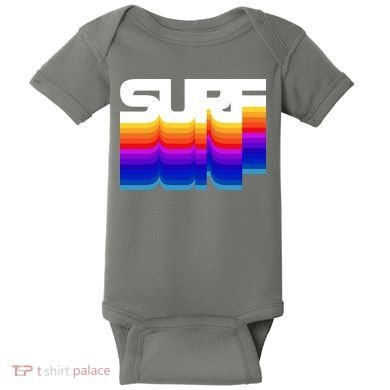 Retro Surf Baby Bodysuit
