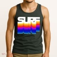 Retro Surf Tank Top thumb 3