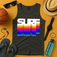Retro Surf Tank Top thumb 4