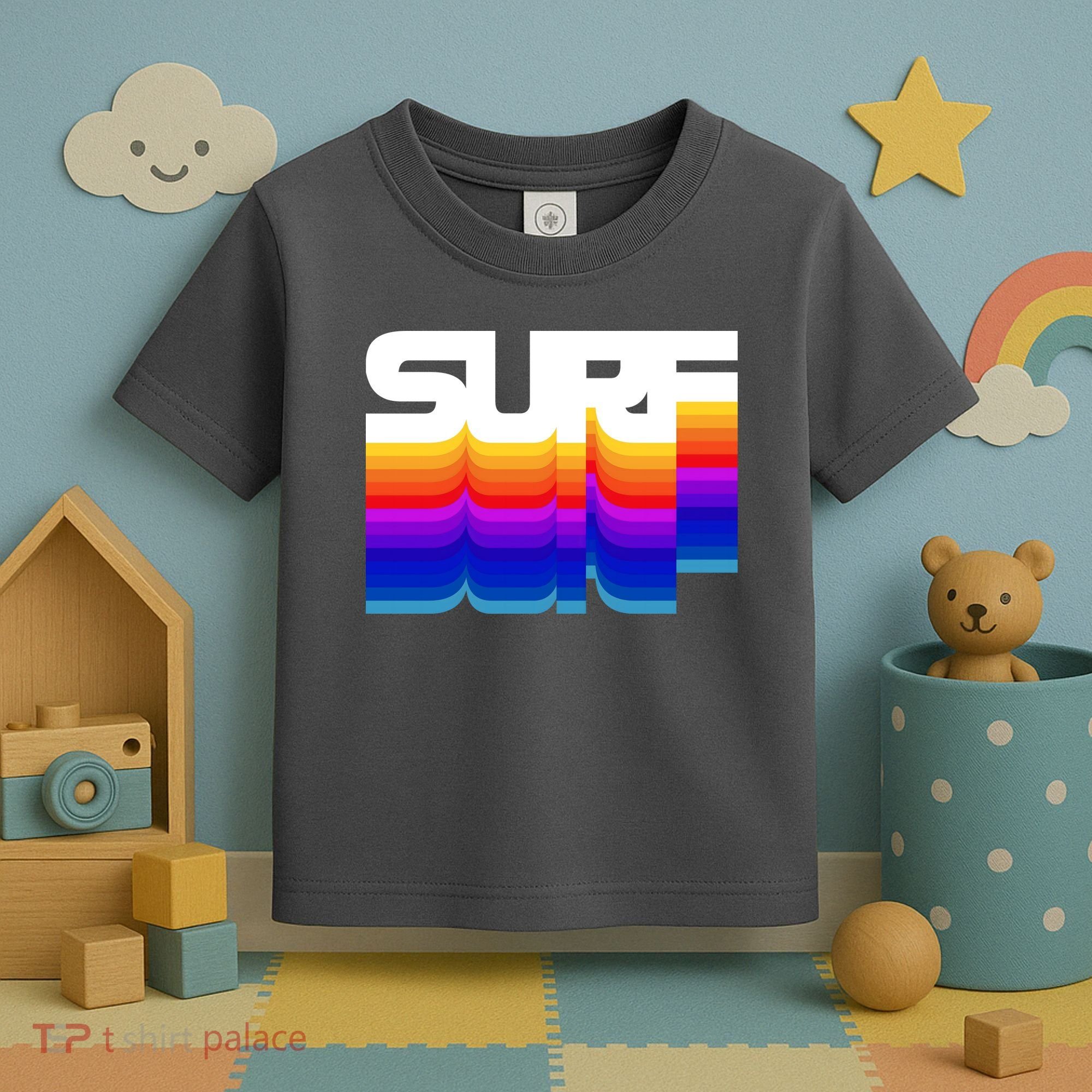 Retro Surf Toddler T-Shirt