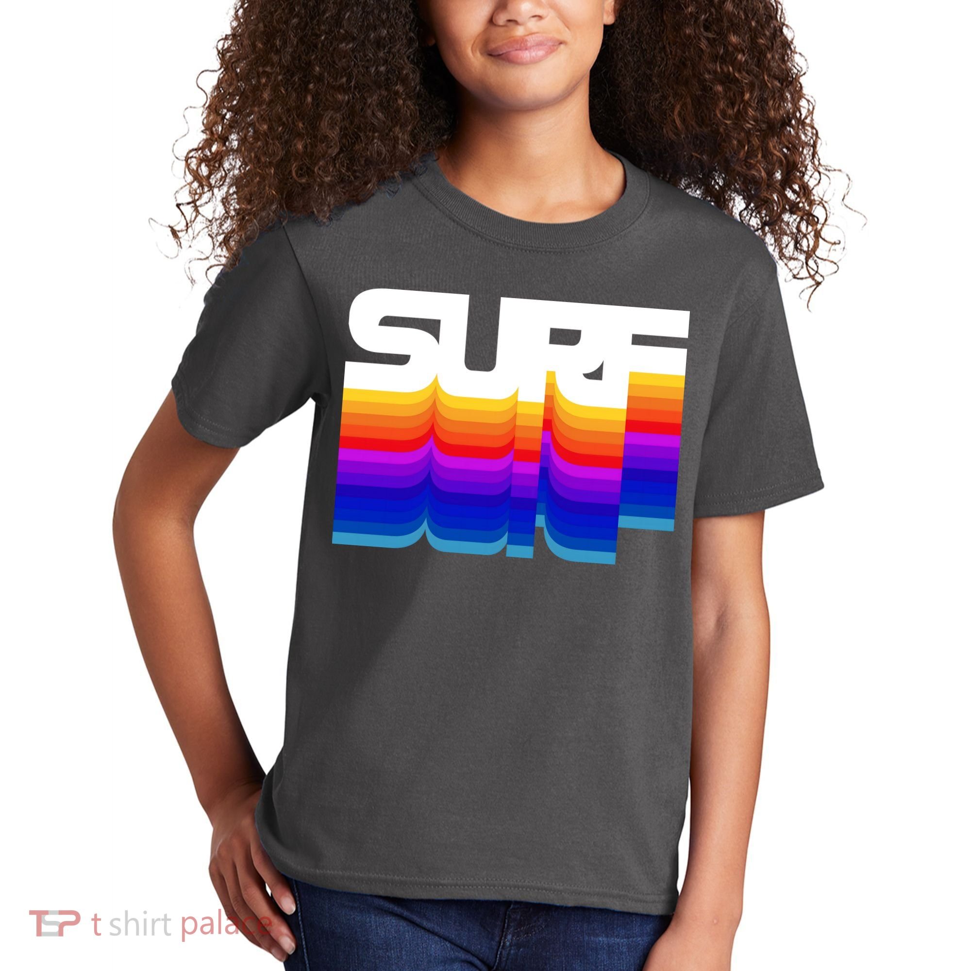 Retro Surf Kids T-Shirt