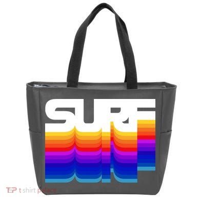 Retro Surf Tote Bag