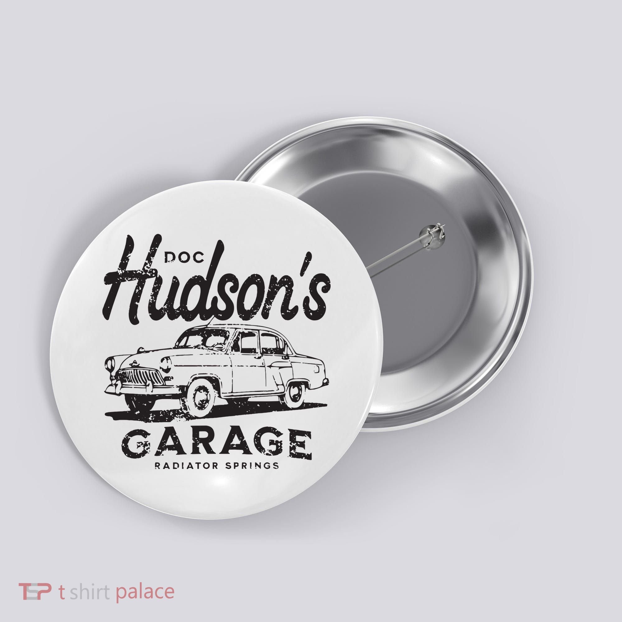 Radiator Springs Button