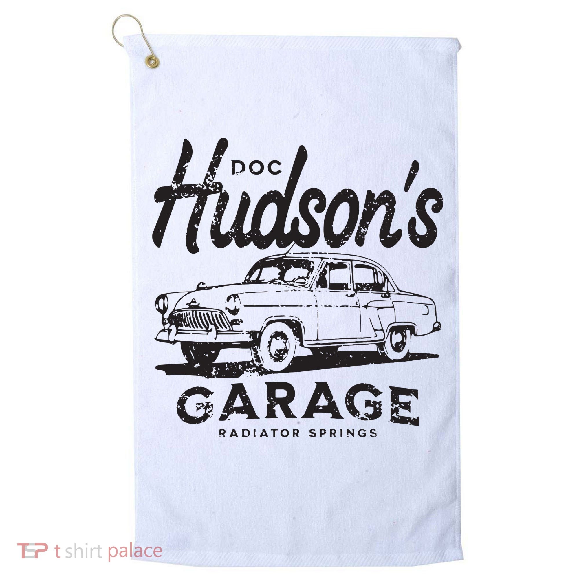 Radiator Springs Golf Towel