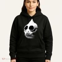 Retro Sleestak Reptilian Skull Graphic Hoodie thumb 5