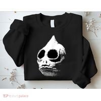 Retro Sleestak Reptilian Skull Graphic Sweatshirt thumb 2
