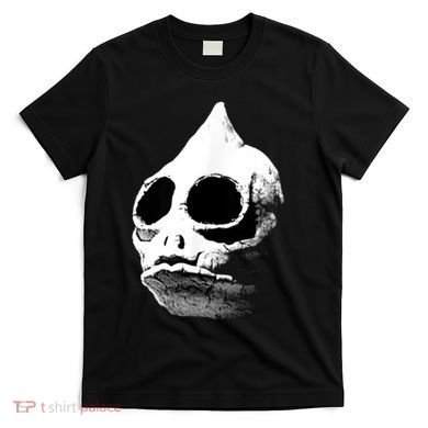 Retro Sleestak Reptilian Skull Graphic T-Shirt