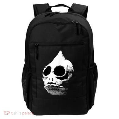 Retro Sleestak Reptilian Skull Graphic Backpack
