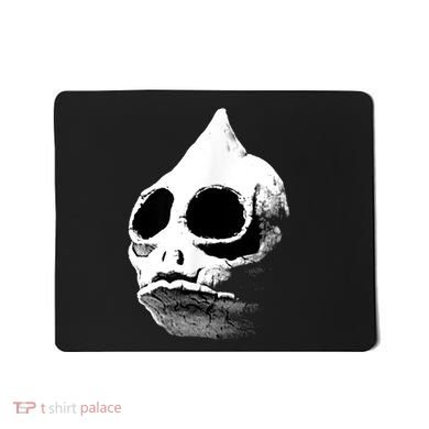 Retro Sleestak Reptilian Skull Graphic Mousepad