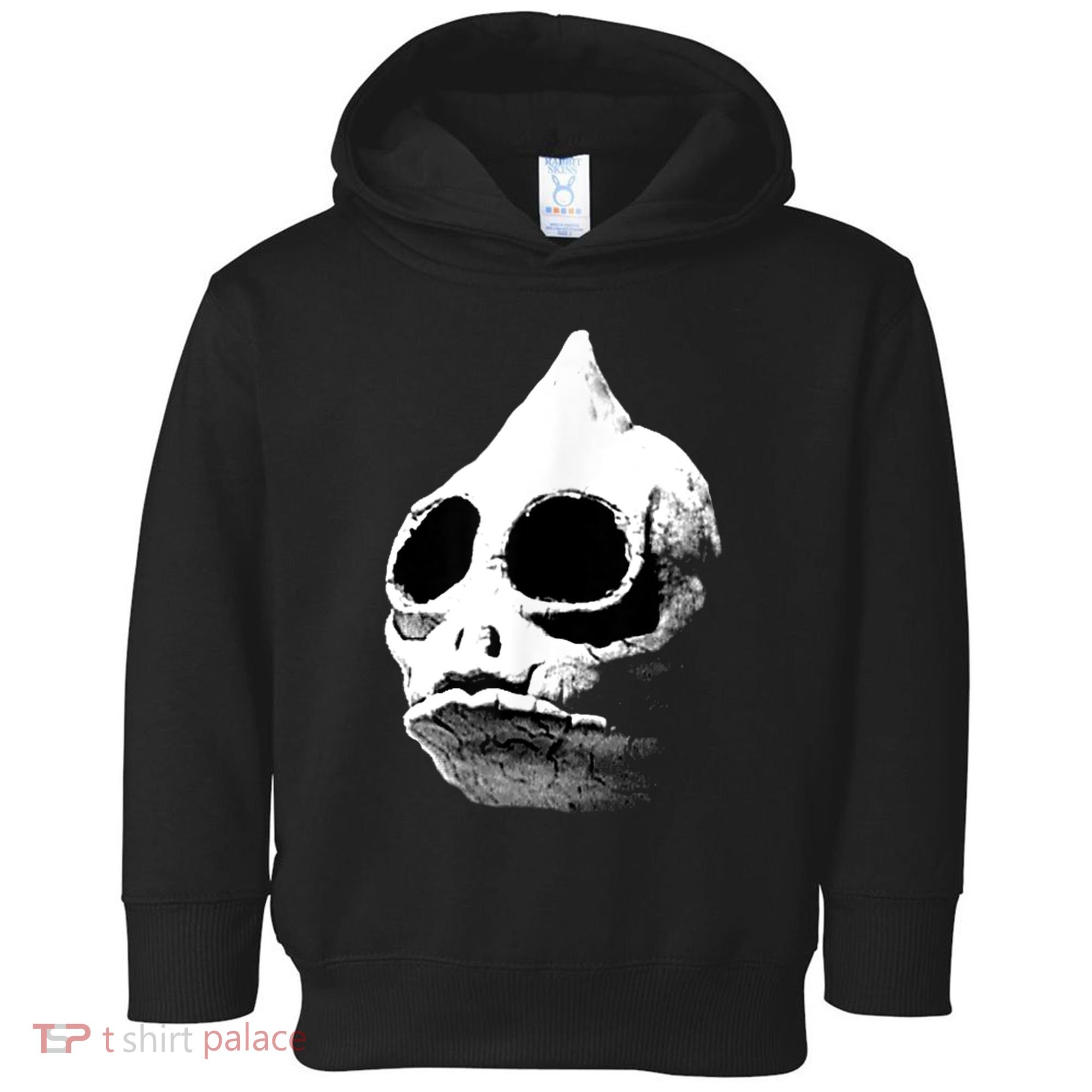 Retro Sleestak Reptilian Skull Graphic Toddler Hoodie