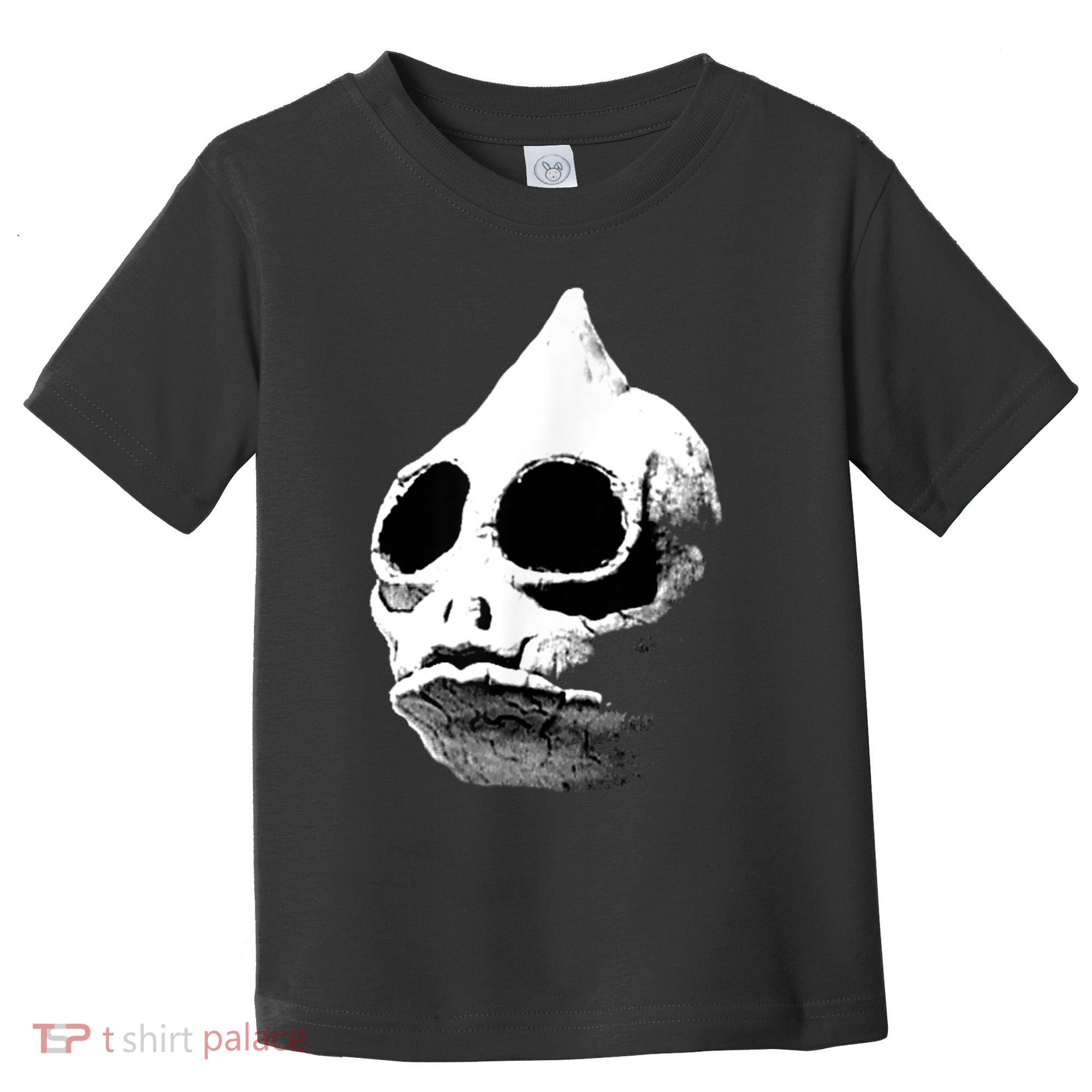 Retro Sleestak Reptilian Skull Graphic Toddler T-Shirt